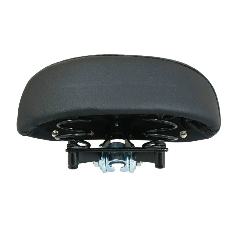 Selle cyclo adaptable Solex noir avec ressorts Sélection P2R - vue 2
