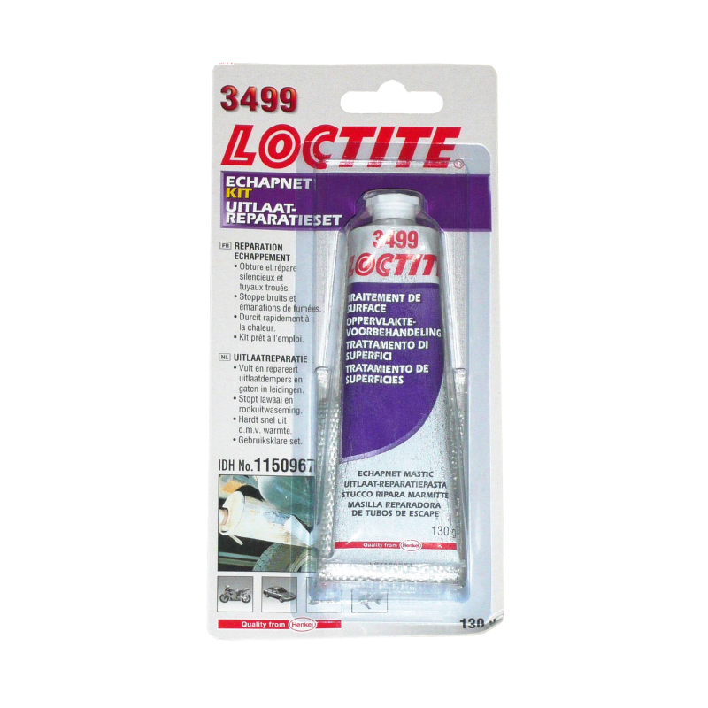 Mastic de réparation pot d'échappement Loctite EA 3499 130 g - vue 2