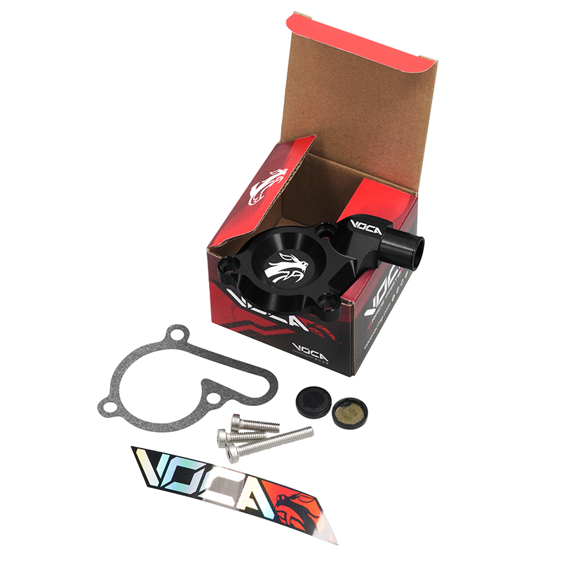 Carter-couvercle corps pompe à eau VOCA RACING Derbi Senda 50 2006+ Euro 3 - vue 2