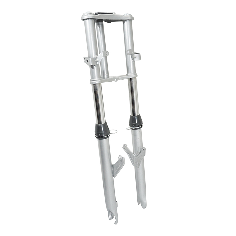 Fourche cyclo adaptable MBK 51 Dakota-Kansas-Phénix gris Sélection P2R