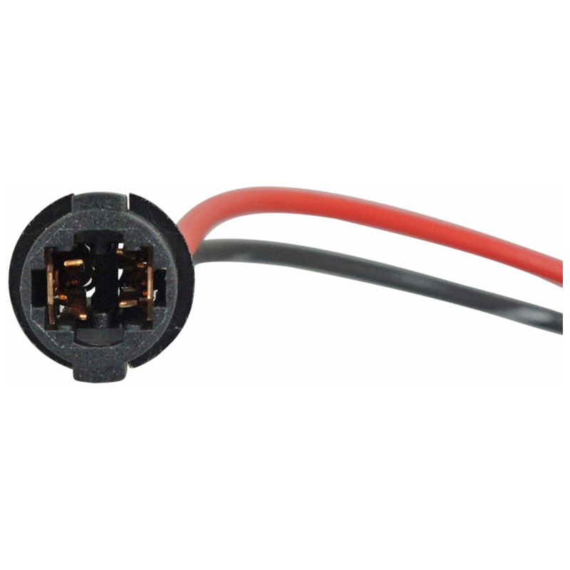 Porte-ampoule fiche douille 12V W2X4.6D avec câble Flosser - vue 2