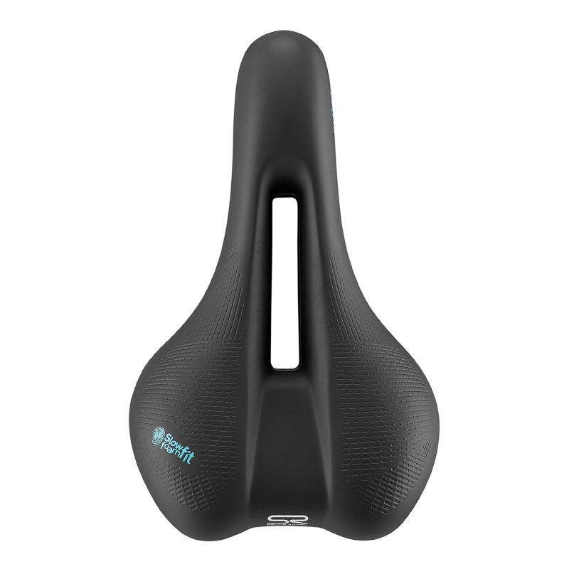 Selle Royal Float Sport avec trou central à mémoire de forme Athletic noir 267x161mm 382g - vue 2