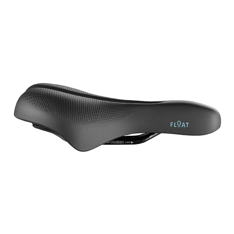 Selle Royal Float Sport avec trou central à mémoire de forme Athletic noir 267x161mm 382g - vue 4
