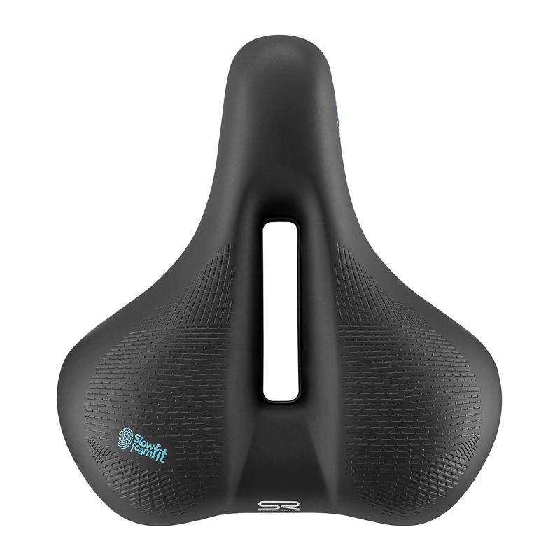 Selle Royal Float Loisir avec trou central à mémoire de forme Relaxed noir 251x228mm 628g - vue 2