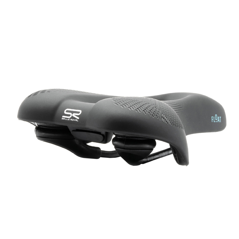 Selle Royal Float Loisir avec trou central à mémoire de forme Relaxed noir 251x228mm 628g - vue 4