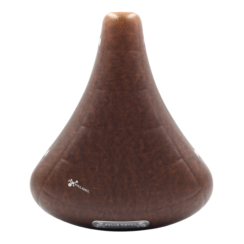 Selle Royal City Ondina rétro-vintage avec gel et ressort, coloris marron 253x214mm - vue 2