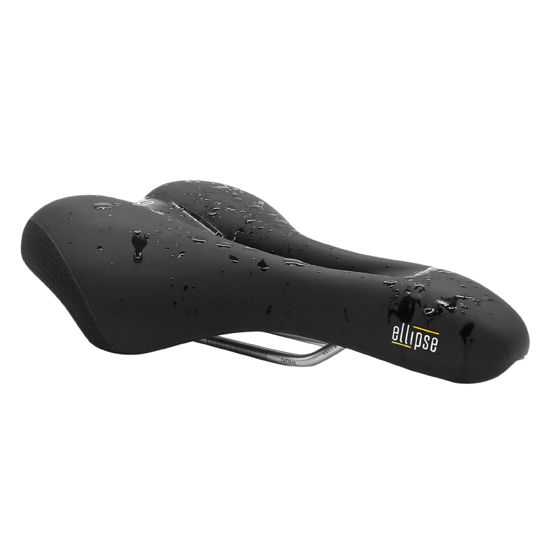 Selle Royal Ellipse Trekking avec trou central modéré noir 276X180MM 474G - vue 3