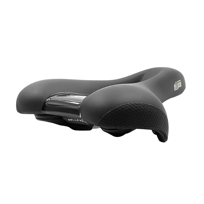 Selle Royal Ellipse Trekking avec trou central modéré noir 276X180MM 474G - vue 4