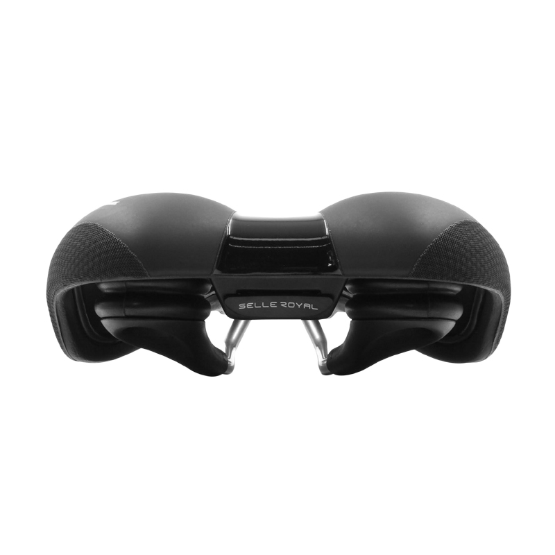Selle Royal Ellipse Trekking avec trou central modéré noir 276X180MM 474G - vue 5