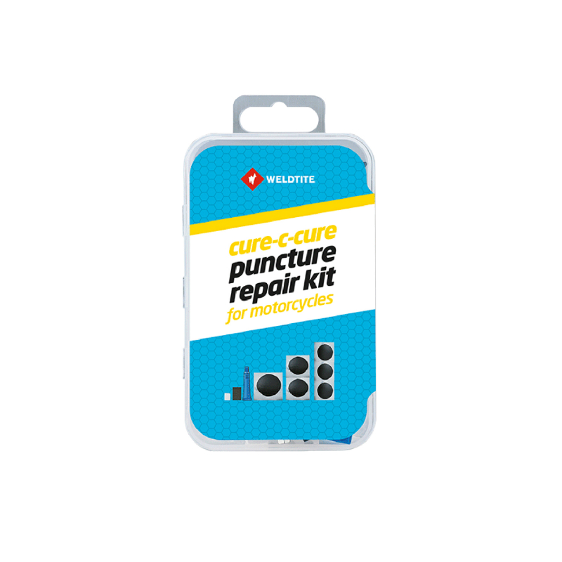 Kit reparation chambre a air Weldtite airtite fat bike 27,5 avec outils - boite (2 patchs 30MM + 1 patch 40MM + 3 patchs 20MM + colle 5G + papier ponce) - vue 2