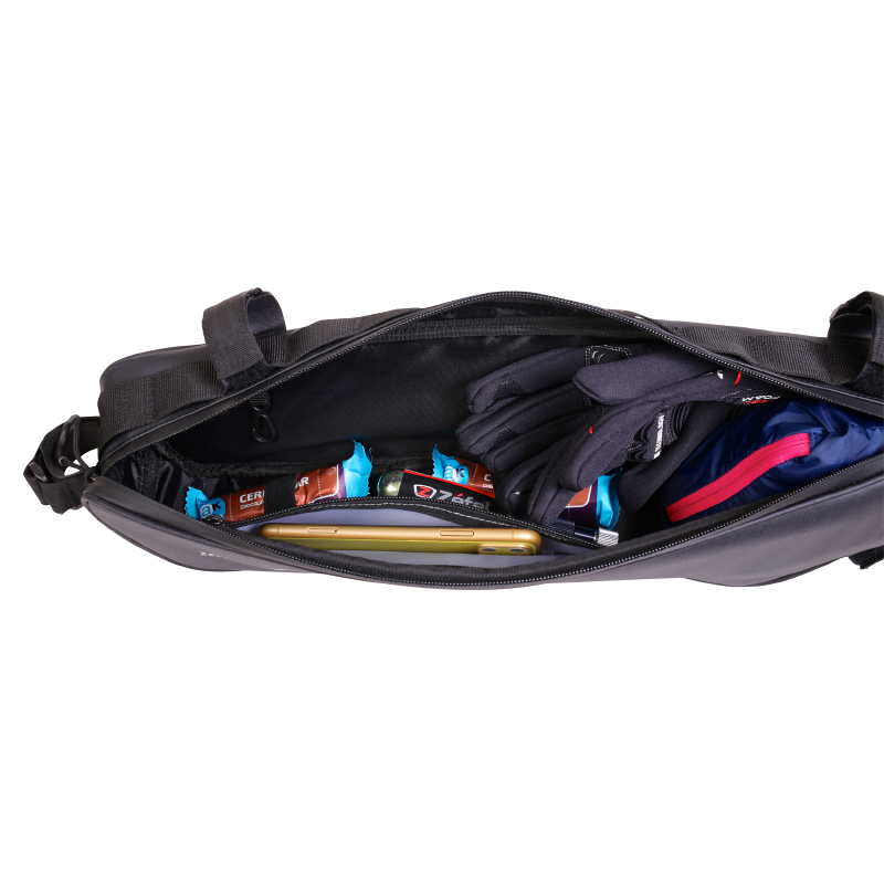 Sacoche de cadre velo Zefal z adventure C4 4,2L noir fixation velcro (500x140x65mm) - vue 2