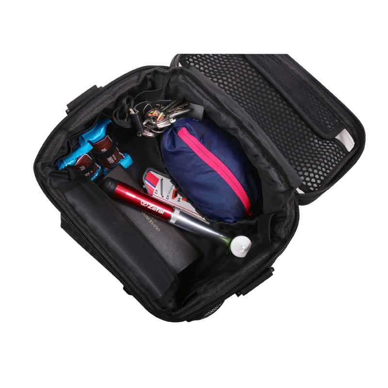 Sacoche de cintre-guidon velo Zefal bag noir fixation clip (230x180x175mm - 7L) - entraxe fixation 60MM interieur - vue 2