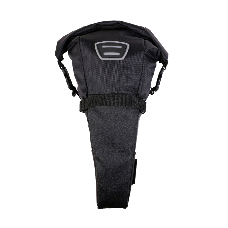 Sacoche de selle velo Zefal z adventure R5 noir etanche fixation velcro 5L ( l 370X 70À175 X130MM) charge maxi 5KGS - vue 2