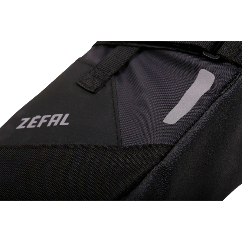 Sacoche de selle velo Zefal z adventure R5 noir etanche fixation velcro 5L ( l 370X 70À175 X130MM) charge maxi 5KGS - vue 5