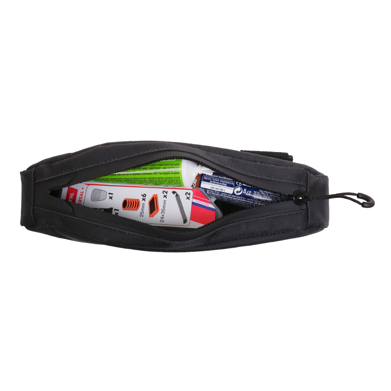 Sacoche de cadre nutrition vélo Zefal Z Aero noir fixation velcro 0,4L - vue 2