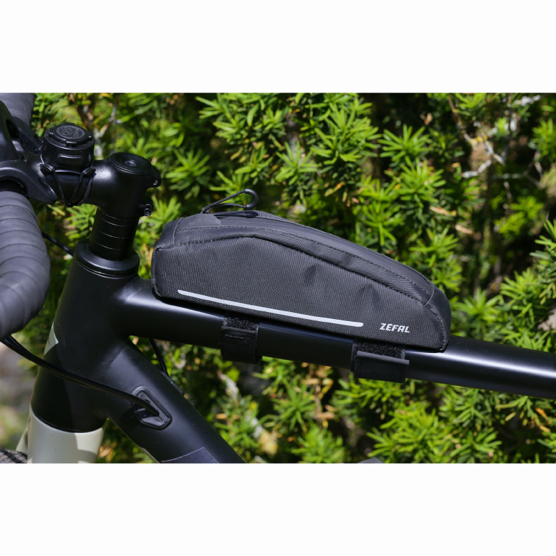 Sacoche de cadre nutrition vélo Zefal Z Aero noir fixation velcro 0,4L - vue 4