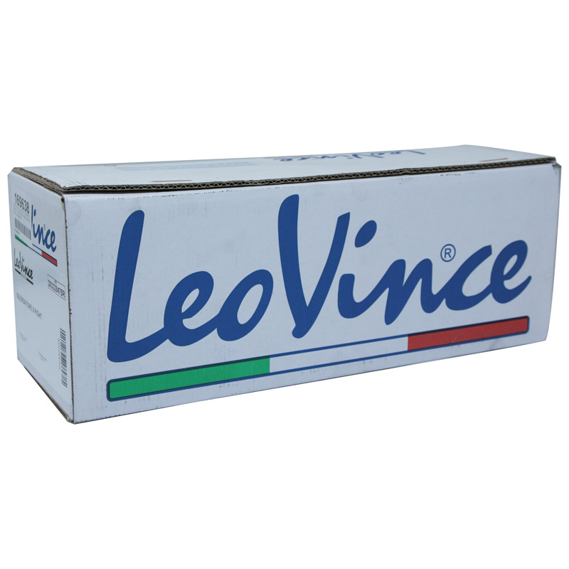 Silencieux Leovince X-Fight 50 boîte inox noir homologué (303228475R) - vue 2