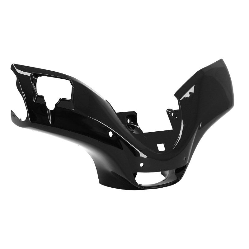 Carrosserie carenage Gilera 50 Stalker noir brillant 5 pièces avec trappe P2R - vue 5