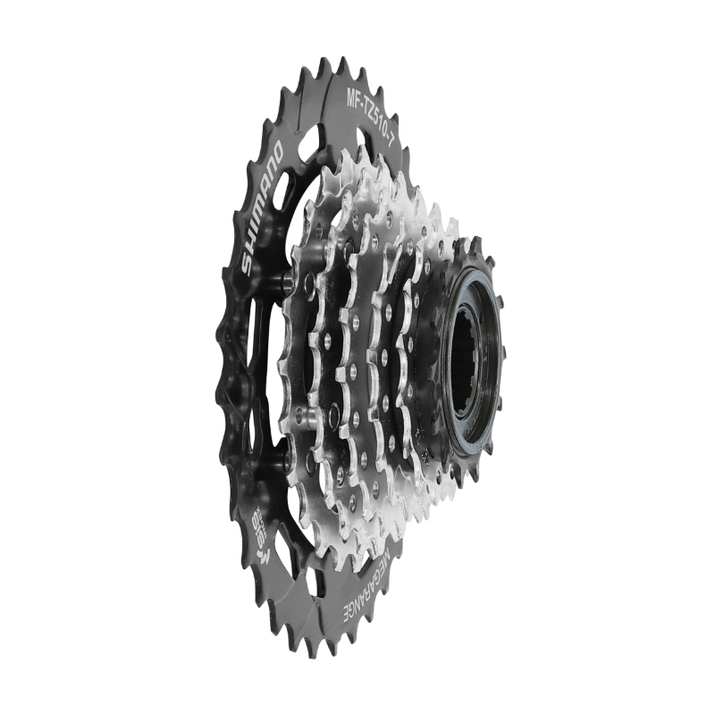 Roue libre Shimano TZ-510 7 vitesses 14-34 megarange argent-noir - vue 2