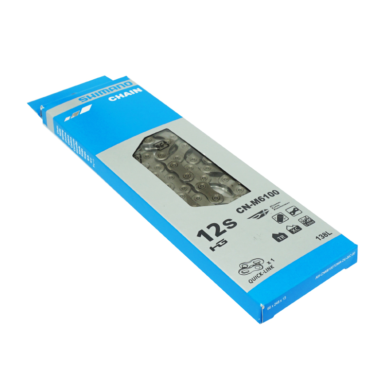 Chaîne VTT Shimano Deore CN-M6100 12V 138 maillons - vue 2