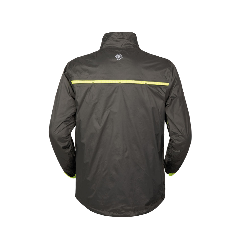 Veste de pluie Tucano Nano Rain Alpha gris anthracite taille M - vue 2