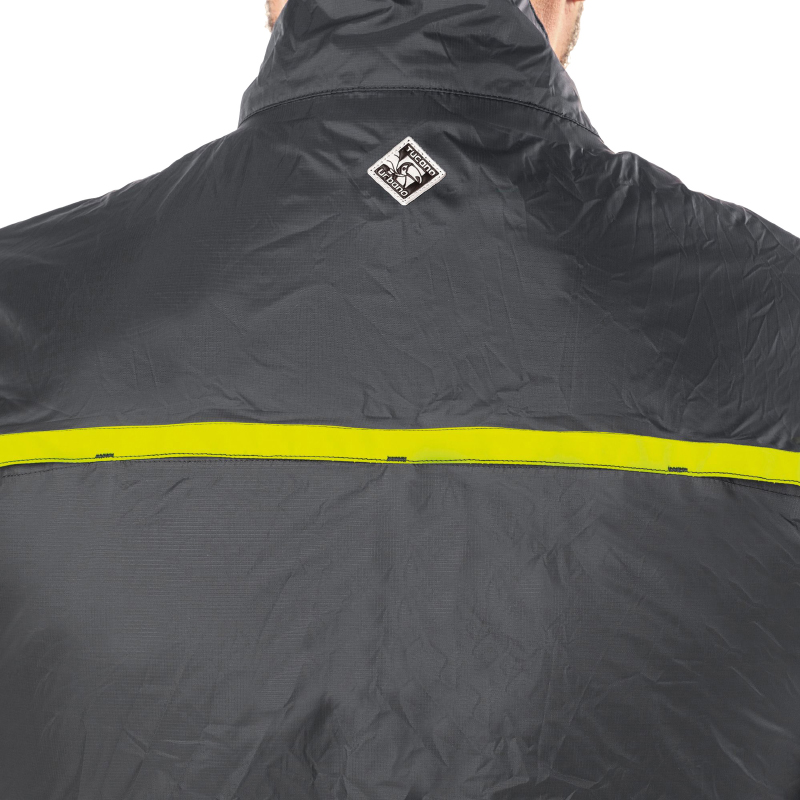 Veste de pluie Tucano Nano Rain Alpha gris anthracite taille M - vue 7