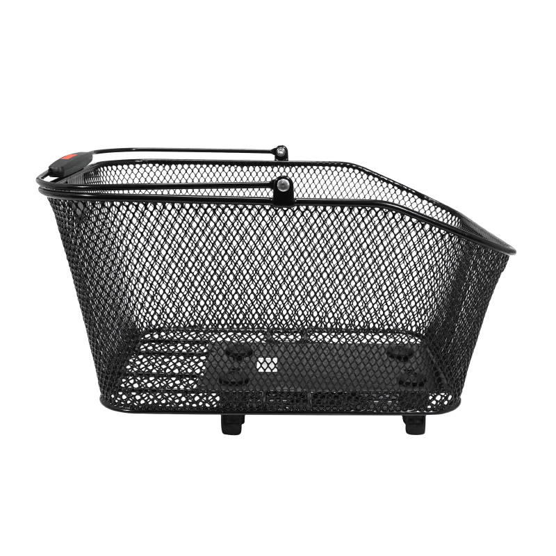 Panier arrière acier nid d'abeille City Klickfix Korbklip noir 20L avec fixation clip - vue 2