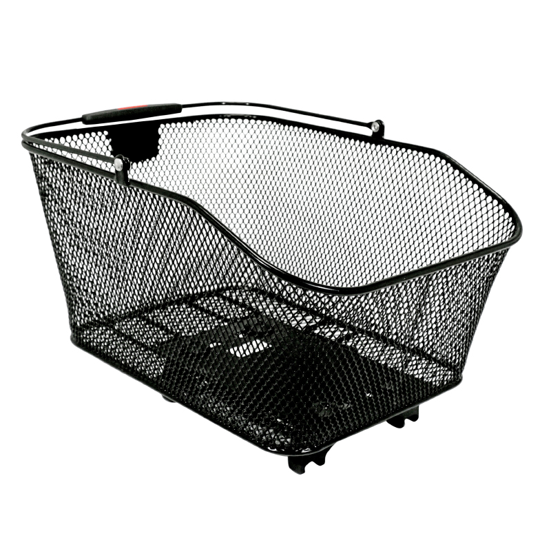 Panier arrière acier nid d'abeille City Klickfix Korbklip noir 20L avec fixation clip - vue 3