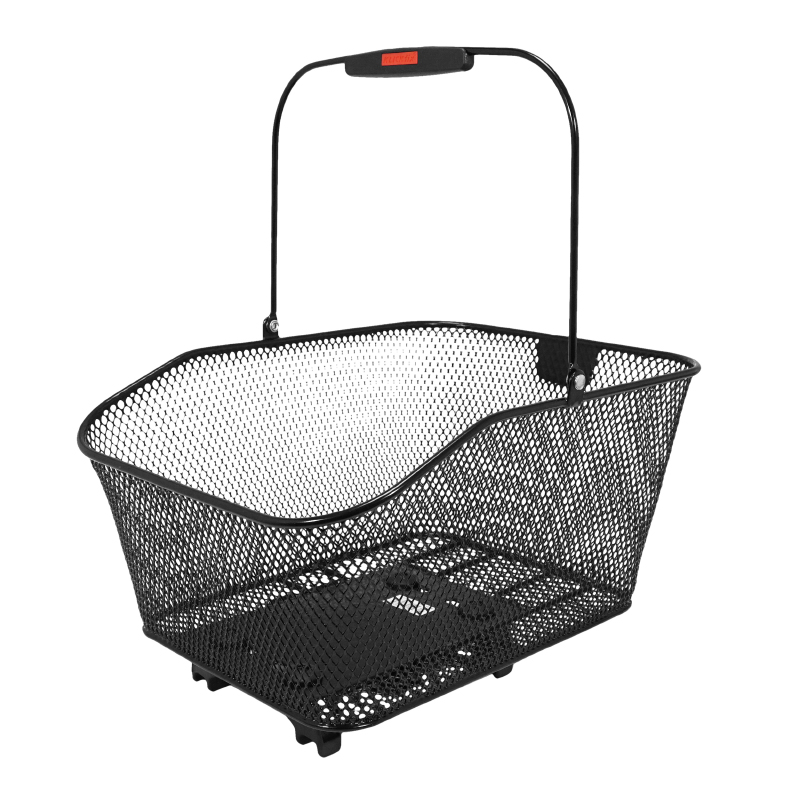 Panier arrière acier nid d'abeille City Klickfix Korbklip noir 20L avec fixation clip - vue 5