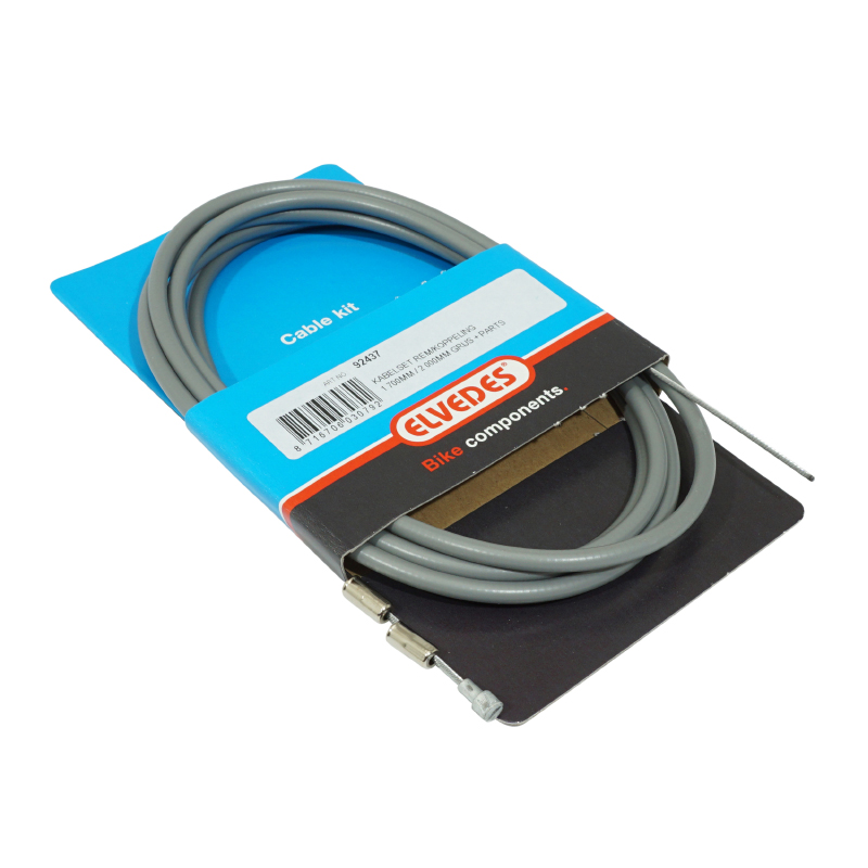 Câble d'embrayage cyclo universel complet 2M avec gaine gris Sélection P2R - vue 2