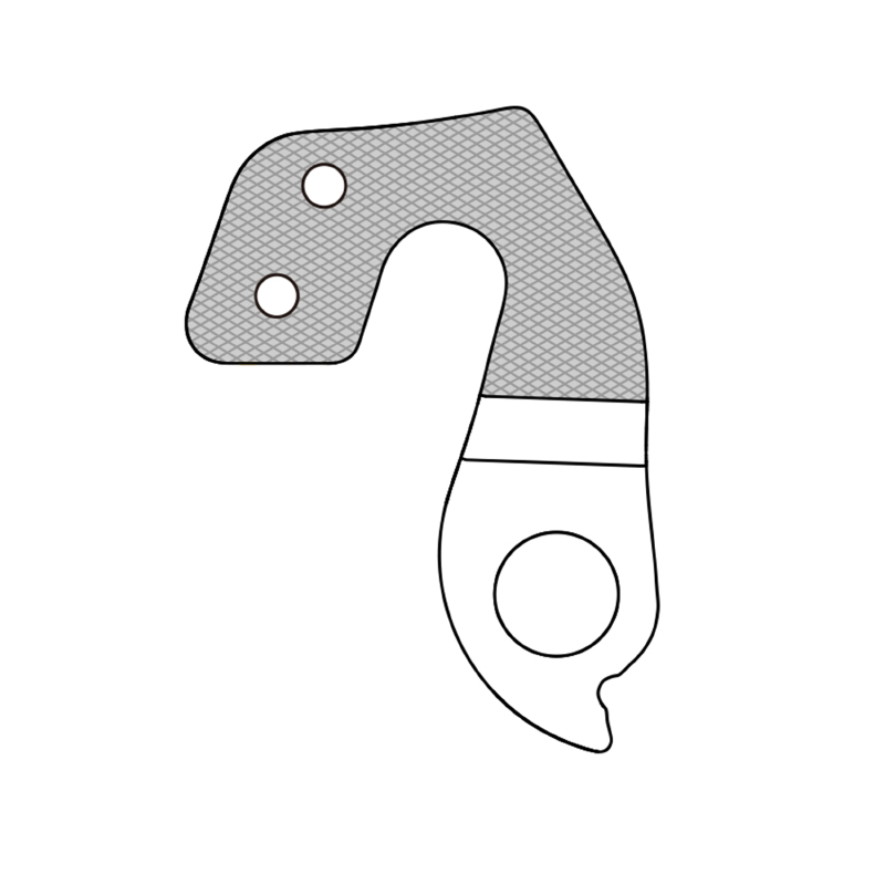 Patte de dérailleur aluminium Marwi BH GH-262 - vue 3