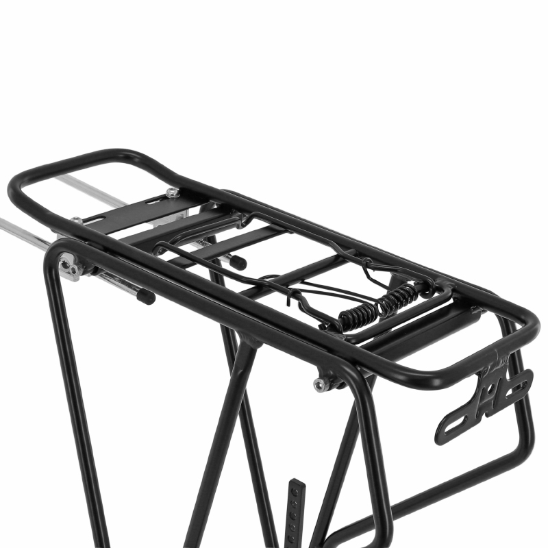 Porte-bagage vélo arrière à tringles P2R aluminium noir réglable pour fat bike 26"-27,5"-29" largeur 135-205 mm - vue 3