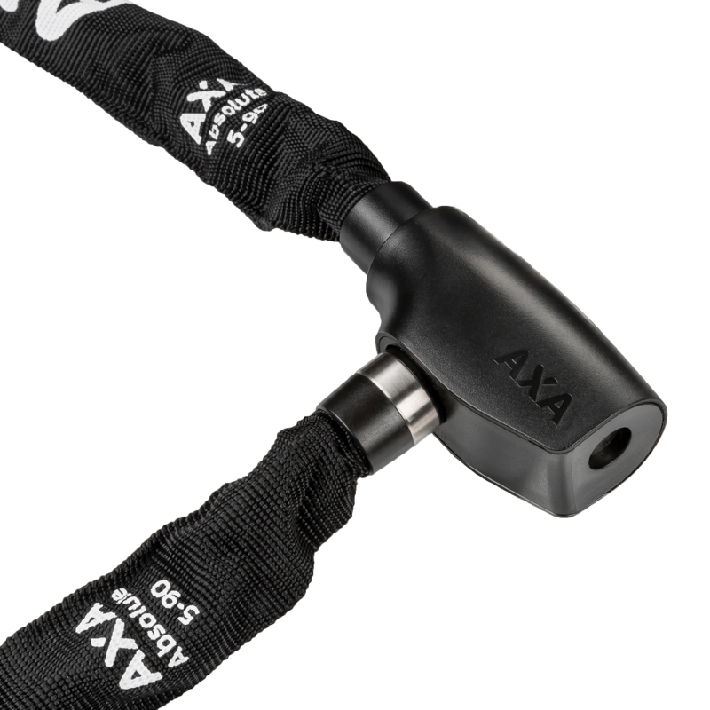 Antivol velo chaine a cle Axa absolute diam 5 MM L0.90M noir - securite niveau 7-15 - vue 4