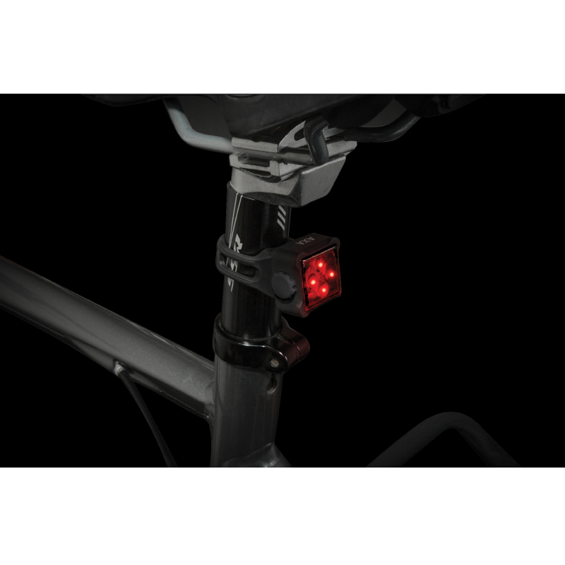 Kit éclairage vélo USB AXA Nite Line 44 noir avant + arrière - vue 4