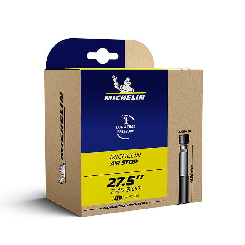 Chambre a air velo 27.5 x 2.40-3.00 Michelin B6 valve standard 34MM(60-77X584) (offre speciale)