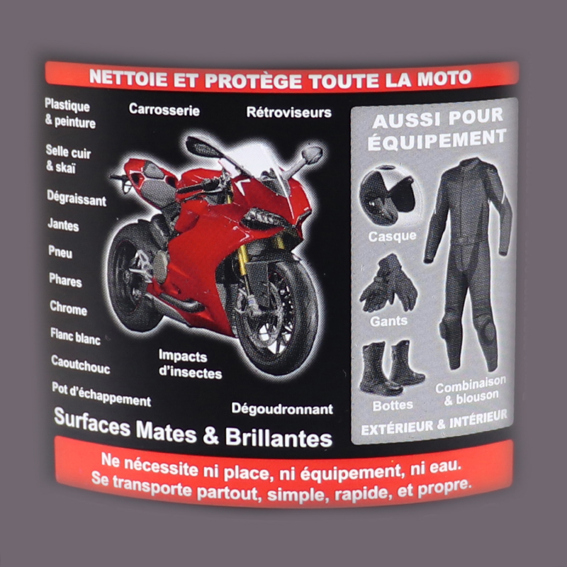 Lingettes multifonction Vulcanet auto-moto - vue 2