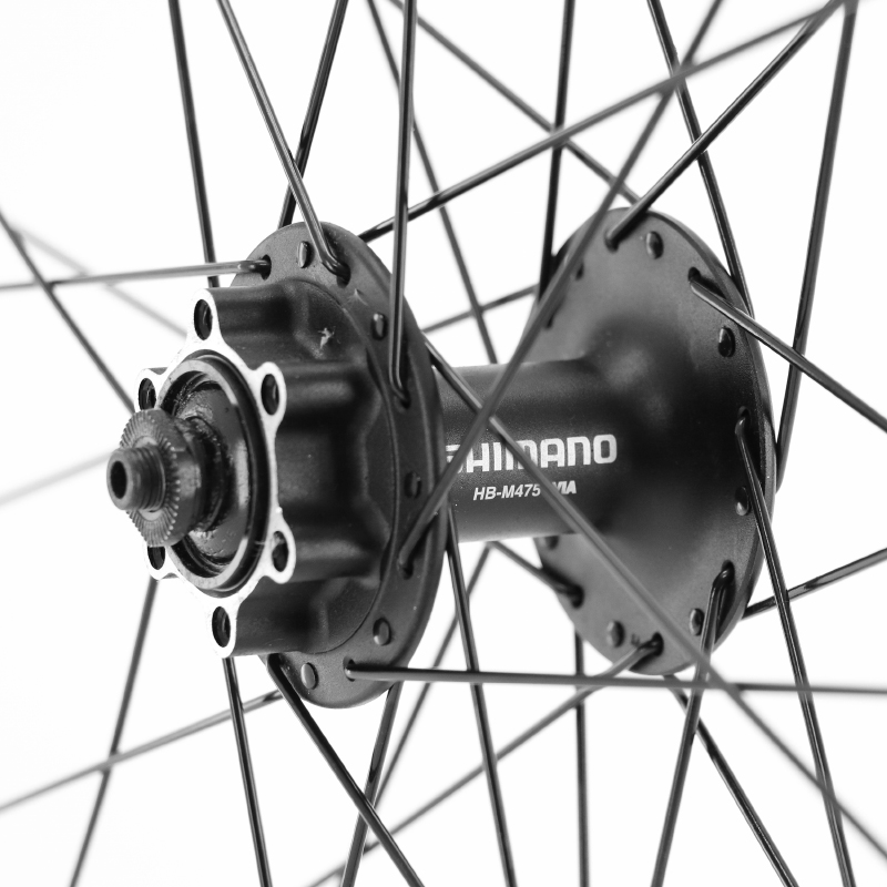 Roue VTT 29" Velox Maxx 25 Tubeless Ready Avant Noir Moyeu Shimano M475 Disque 6 Trous VAE - vue 2