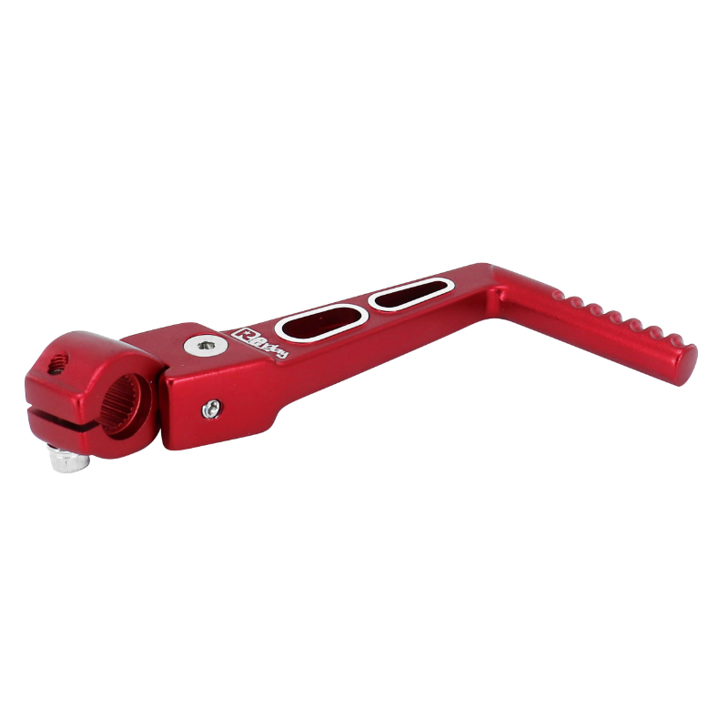 Kick de démarrage Replay Racing alu rouge pour Derbi 50 Senda à boîte - vue 3