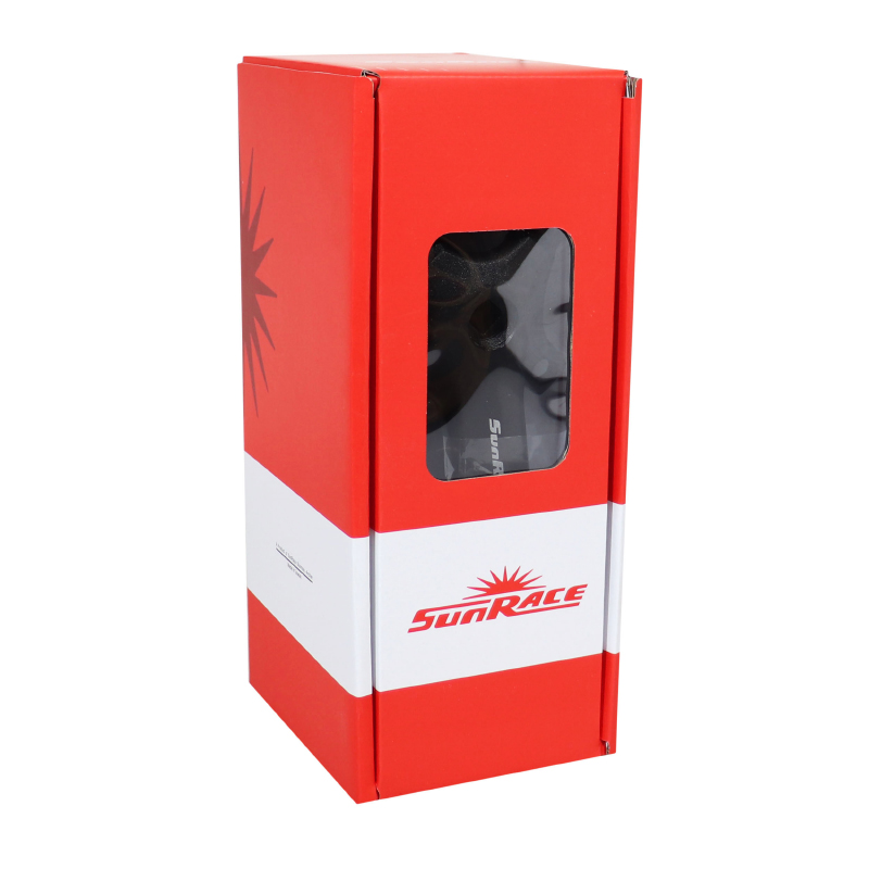 Manivelles VTT Sunrace FCM800 alu noir 175 mm axe carré mono 96 mm boîtier 119 mm - vue 2