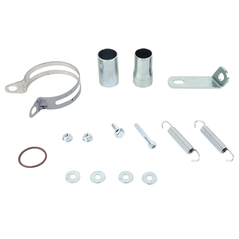 Silencieux VOCA Racing chromé passage bas aluminium bleu Sherco 50 SM-R SE-R - vue 4