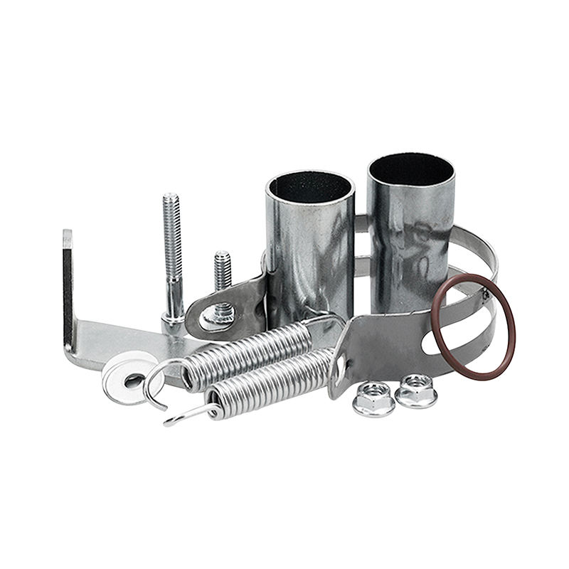 Silencieux VOCA Racing chromé pour Sherco 50 SM-R SE-R passage bas aluminium noir - vue 2