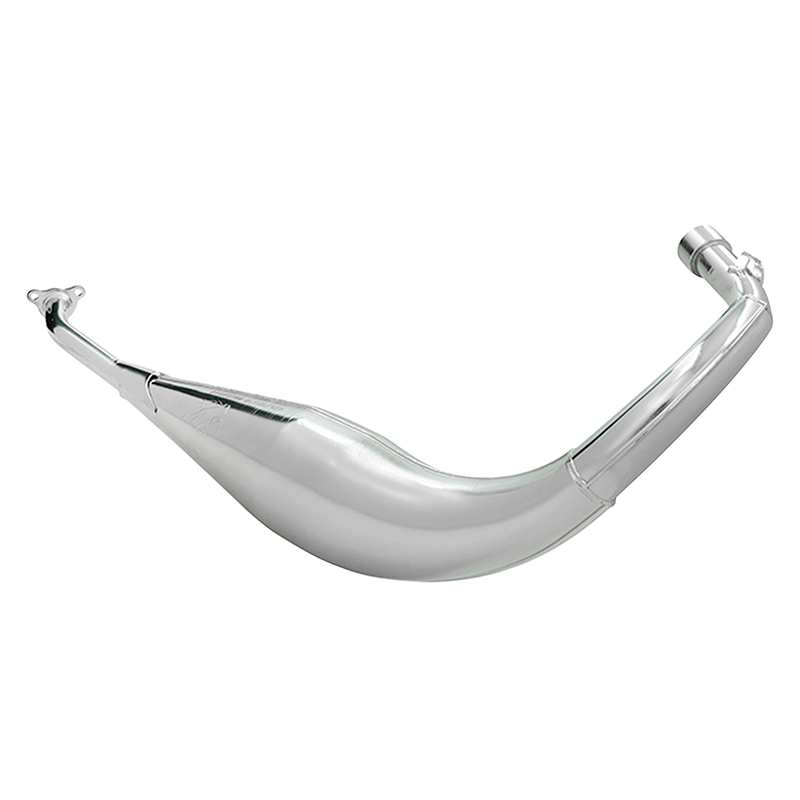 Silencieux VOCA Racing chromé pour Sherco 50 SM-R SE-R passage bas aluminium noir - vue 3