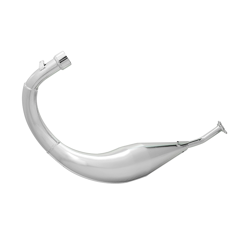Silencieux VOCA Racing chromé pour Sherco 50 SM-R SE-R passage bas aluminium noir - vue 4