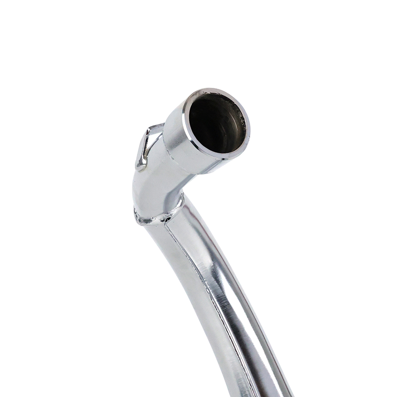 Silencieux VOCA Racing chromé aluminium rouge Sherco 50 SM-R SE-R passage bas - vue 3