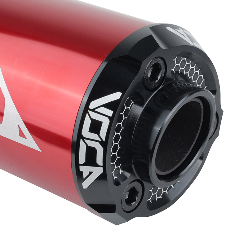 Silencieux VOCA Racing chromé passage bas pour Beta 50 RR 2012-2020 - vue 2