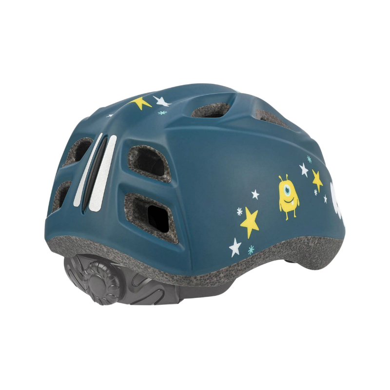 Casque vélo enfant Polisport Spaceship bleu mat 48-52 cm - vue 2