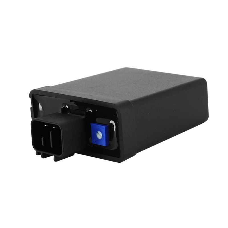 Boîtier CDI adaptable MBK 50 Booster 2004+, Mach G 2002+, Nitro 2004+, Ovetto 2002+, Stunt 2004+ - Yamaha 50 Aerox 2004+, Neos 2002+, Jog R 2002+, BWS 2004+, Slider 2004+ avance variable - vue 2