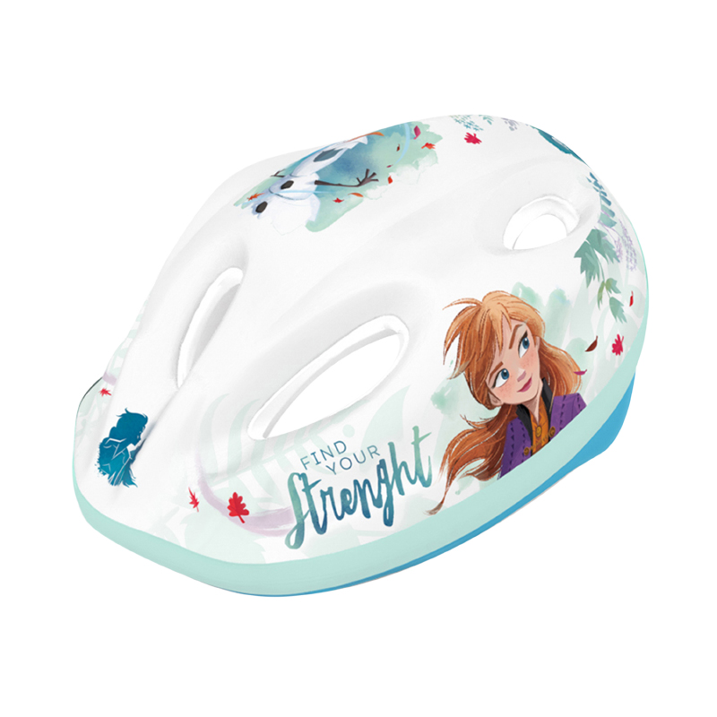 Casque vélo enfant Disney Frozen blanc taille 52-56 - vue 8