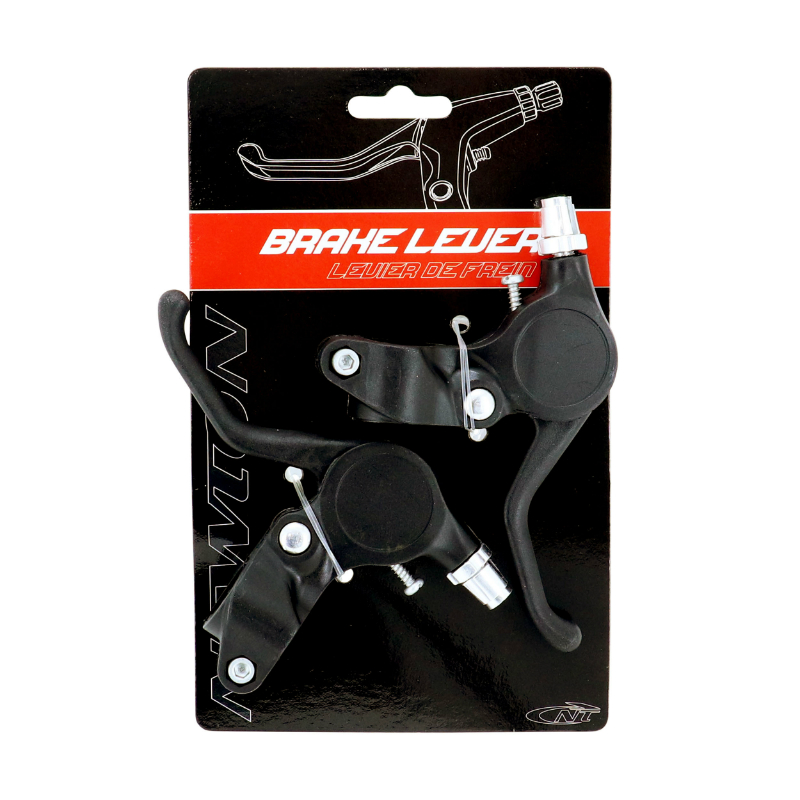 Levier de frein VTT enfant V-brake Newton résine noir (paire) - vue 4