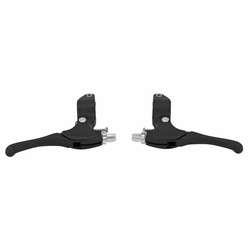 Levier de frein VTT enfant cantilever Newton résine noir (paire sur carte)